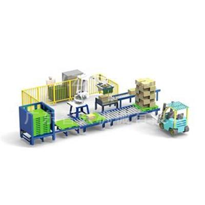 Robot palletizing system