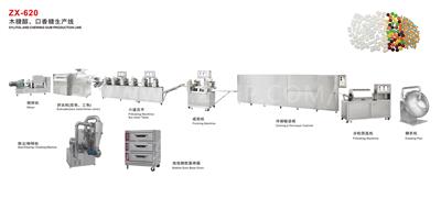 ZX-620 XYLITOL AND CHEWING GUM PRODUCTION LINE